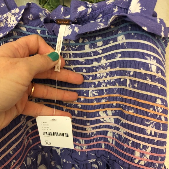 NWT free people color my world jumpsuit - Picture 5 of 7